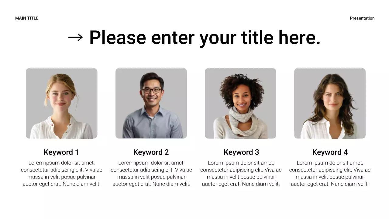 Black Modern Sales Presentation