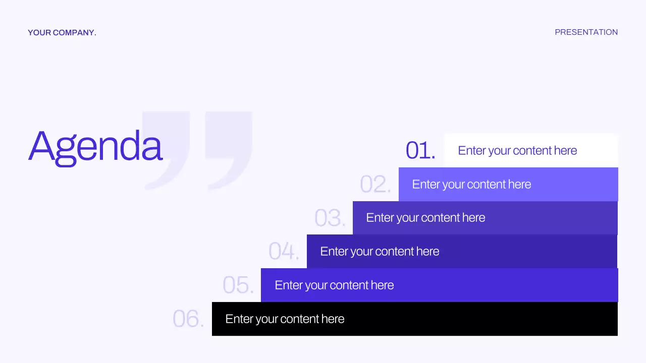 Blue Modern Finance Planner Presentation
