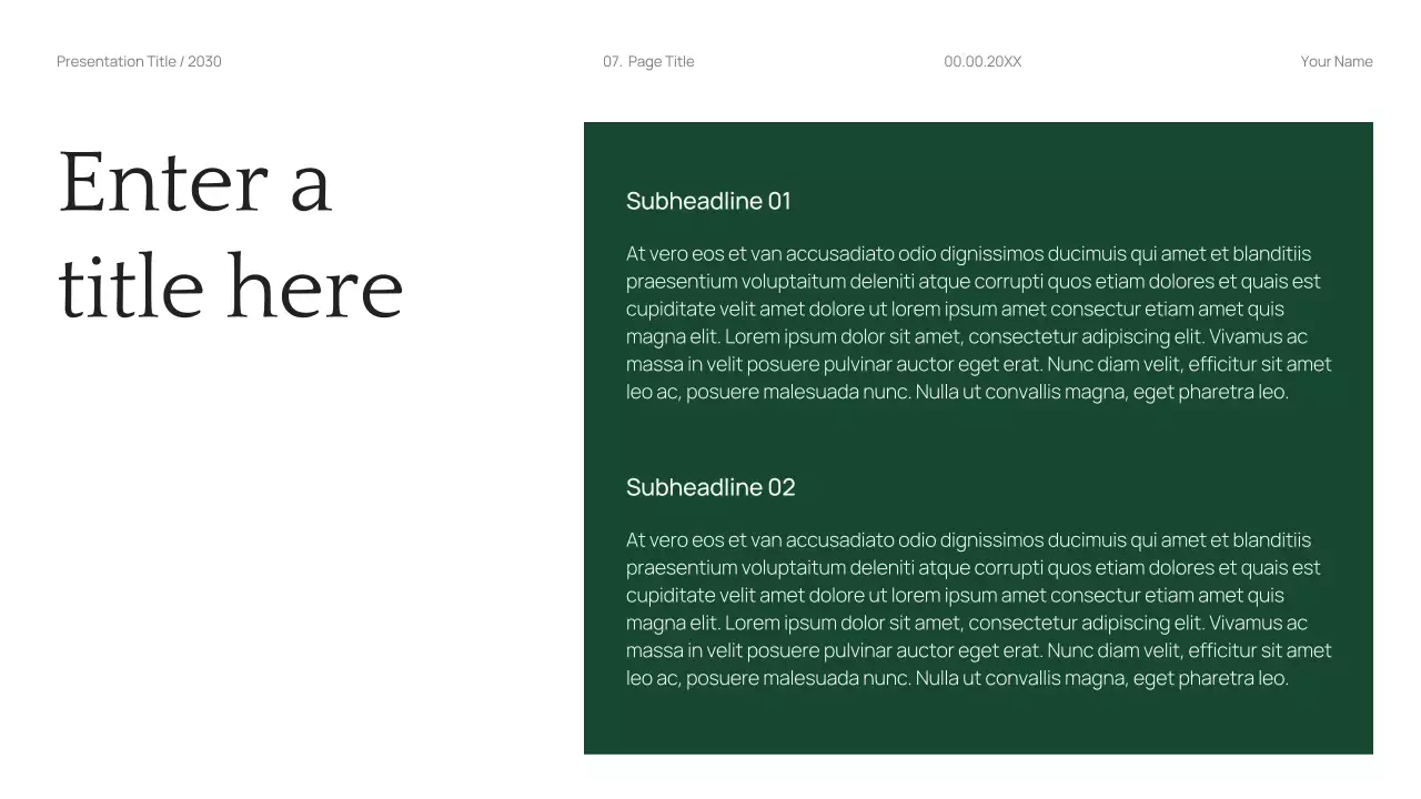 Black Modern Finance Planner Presentation