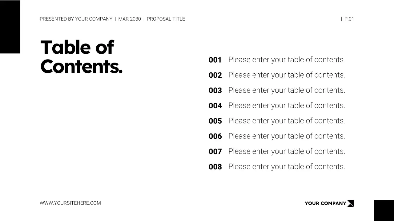 Black Modern Startup Guide Presentation