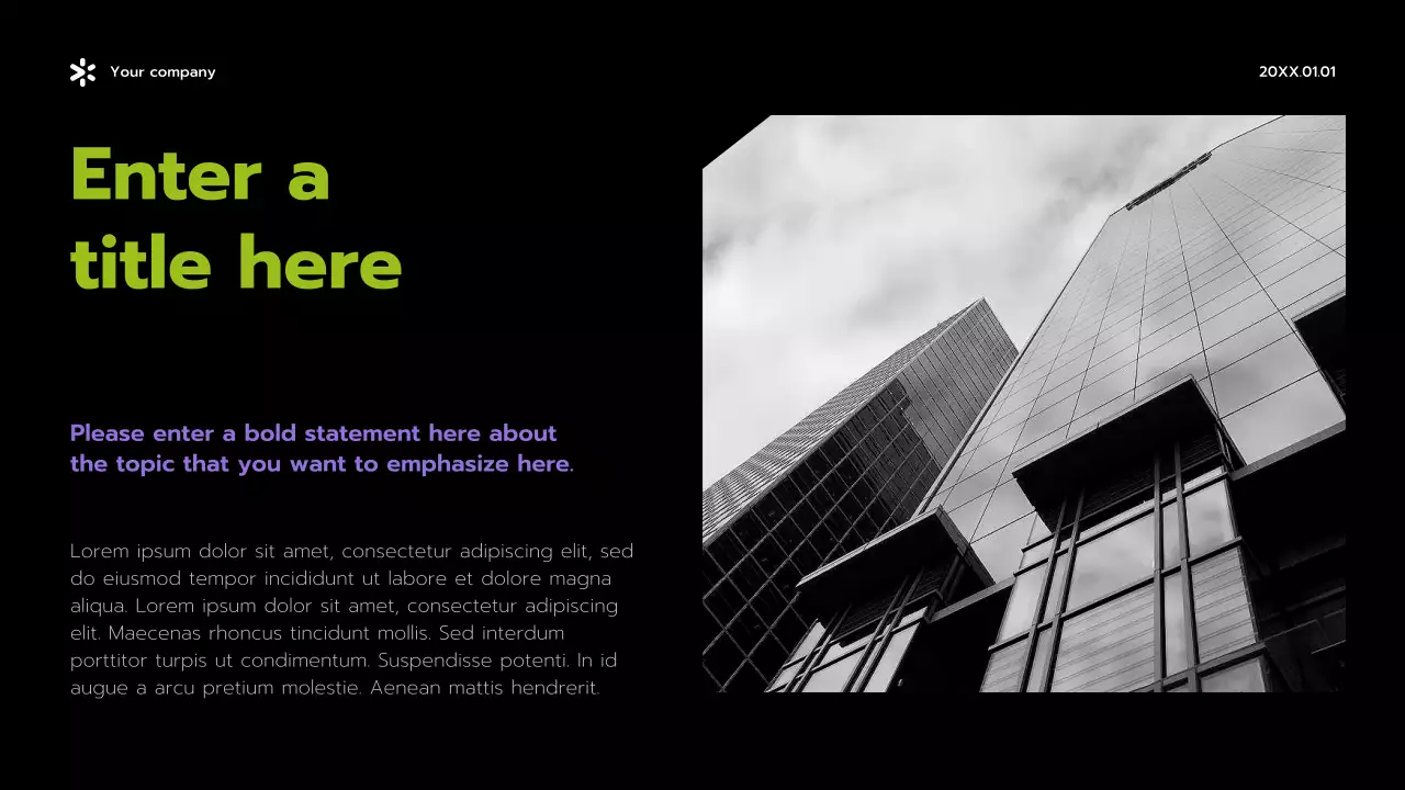 Black Modern Finance Planner Presentation