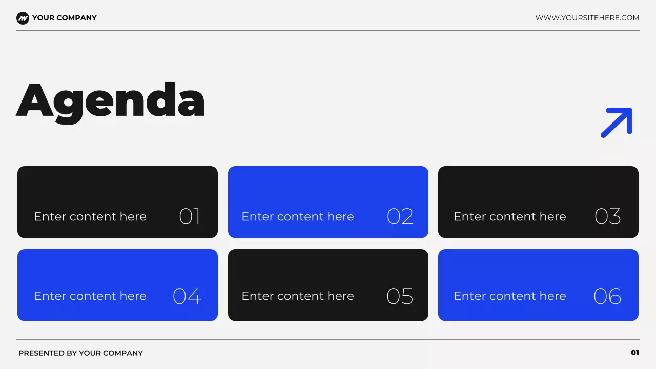 Presentasi Panduan Keuangan Modern Biru