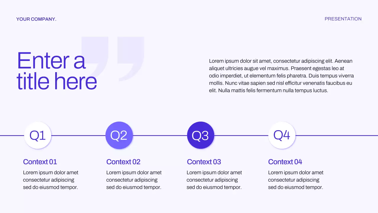 Blue Modern Finance Planner Presentation