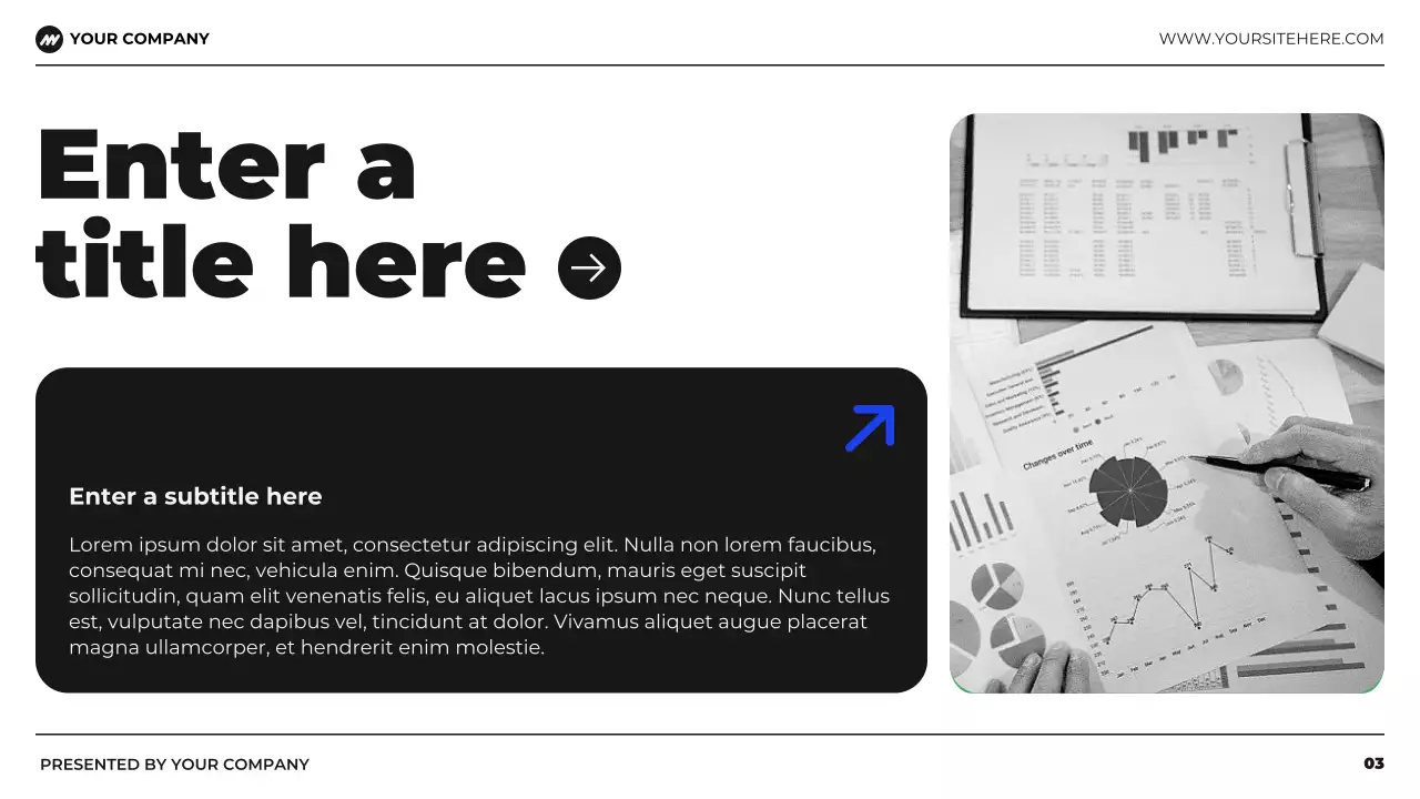 Presentasi Panduan Keuangan Modern Biru