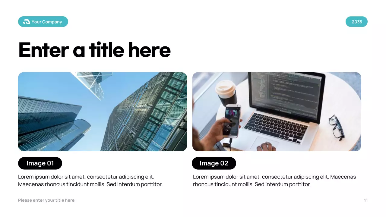 Black Modern Finance Planner Presentation