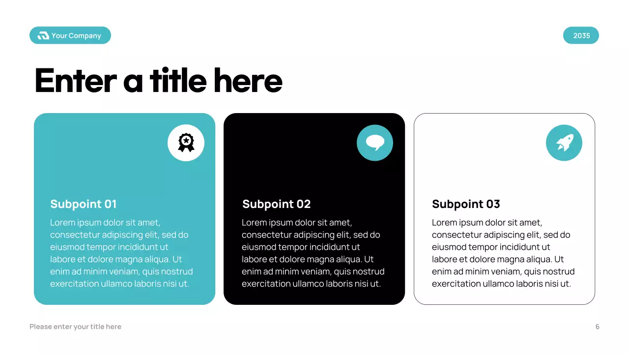 Black Modern Finance Planner Presentation