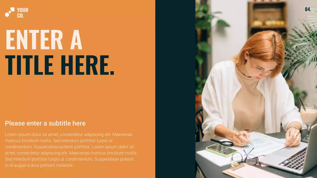 Black Modern Budget Planner Guide Presentation