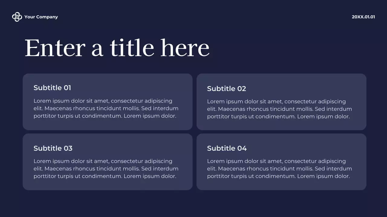 Blue Modern Budget Presentation