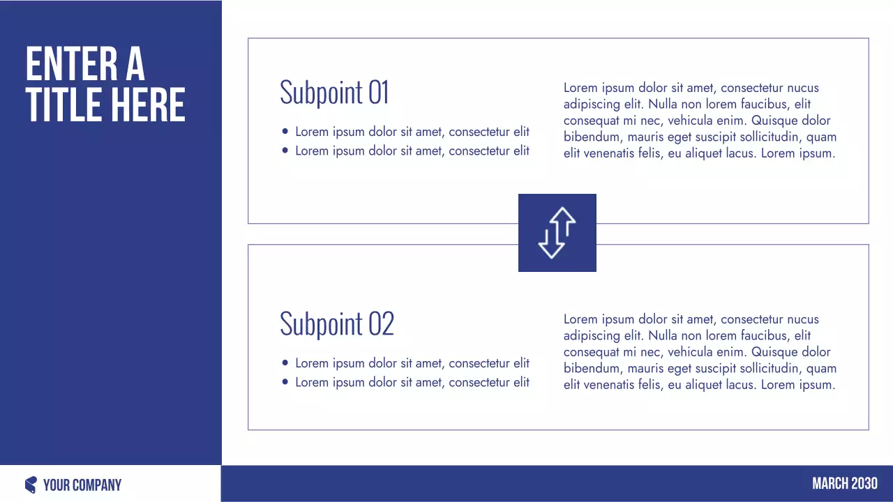 Blue Professional Finance Planner Presentation