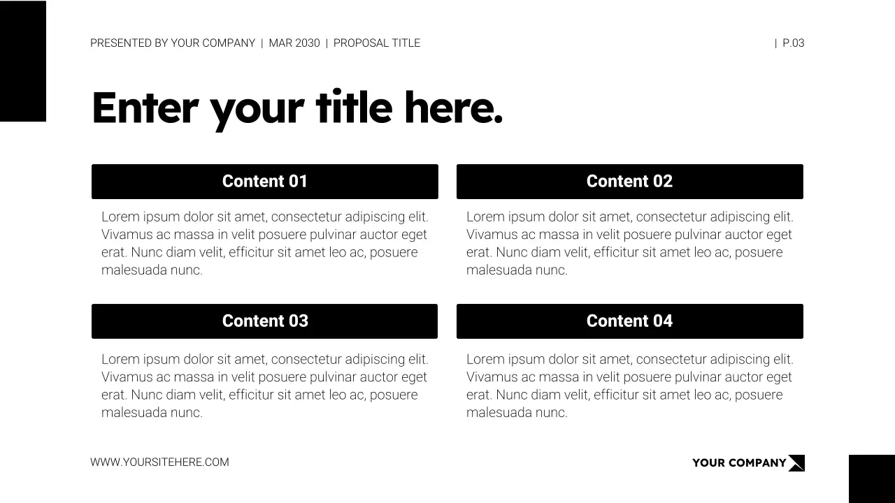 Black Modern Startup Guide Presentation