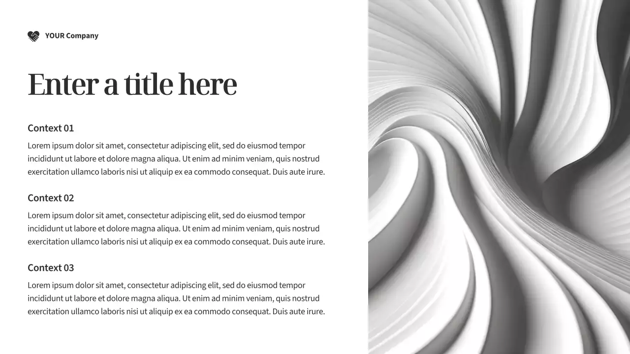 Silver Modern Fundraising Document Presentation