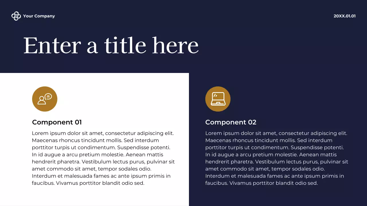 Blue Modern Budget Presentation