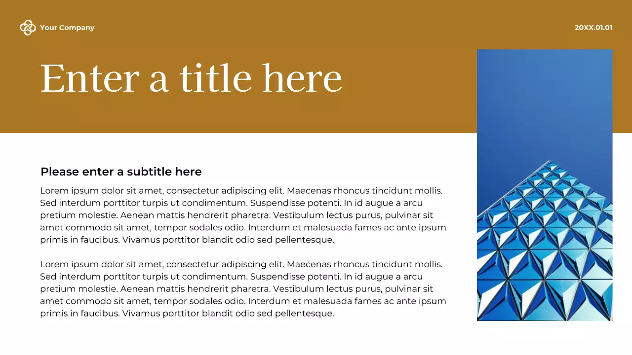 Blue Modern Budget Presentation