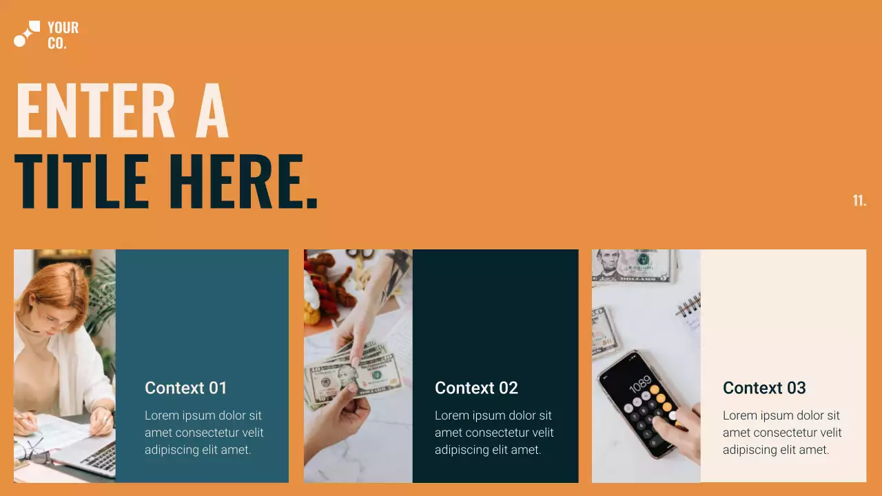 Black Modern Budget Planner Guide Presentation