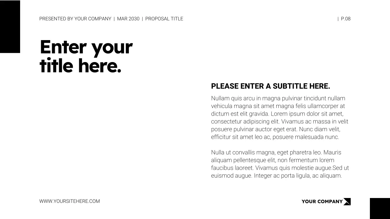 Black Modern Startup Guide Presentation