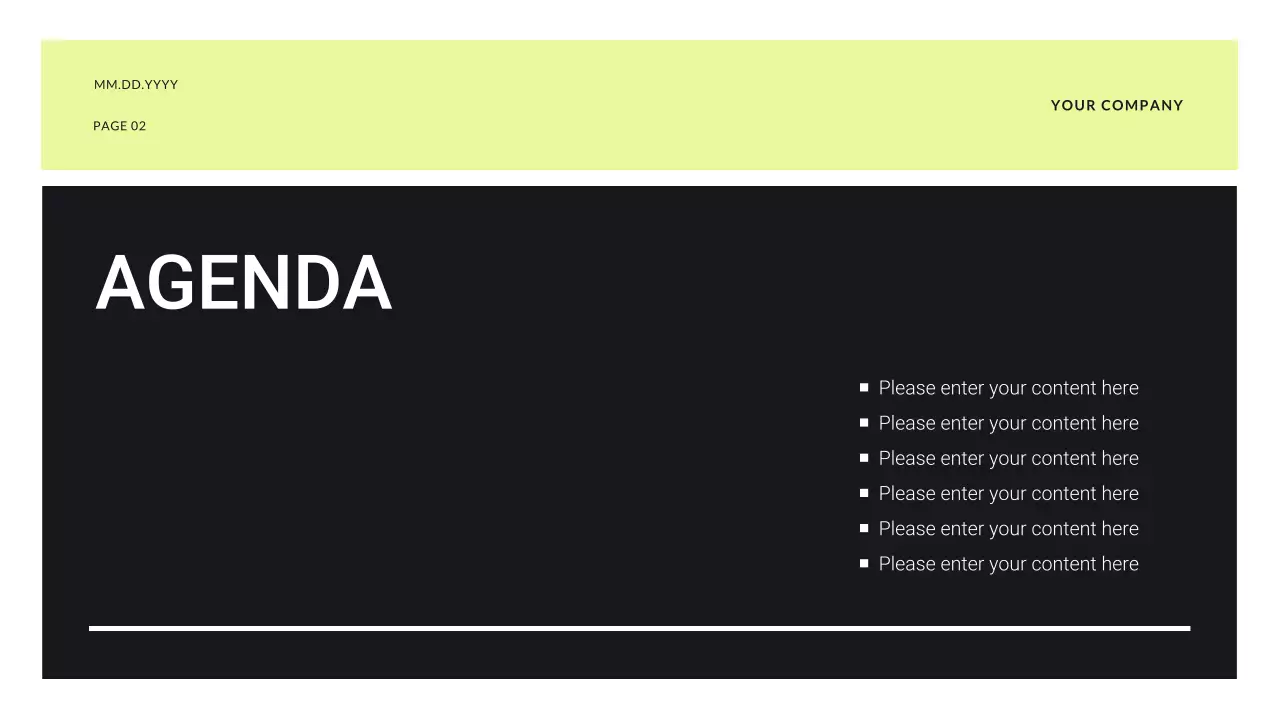 Black Modern Budget Planner Presentation