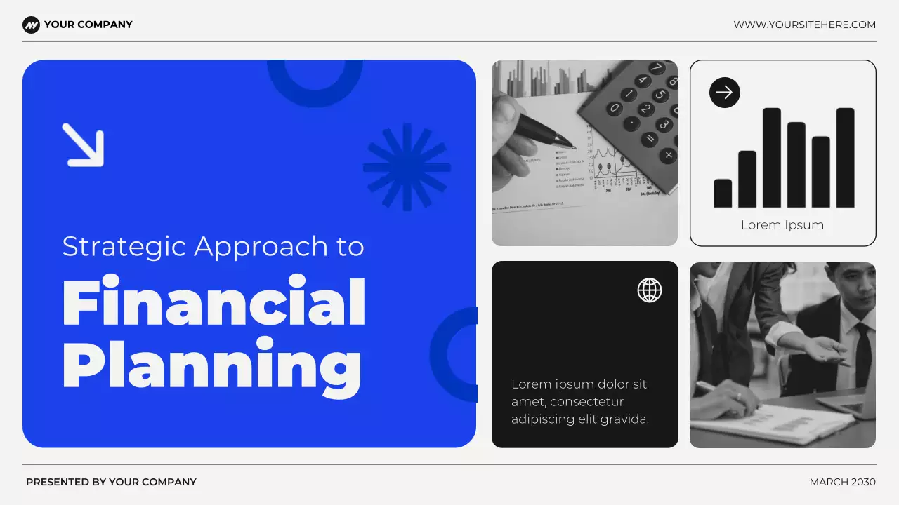 Blue Modern Finance Guide Presentation