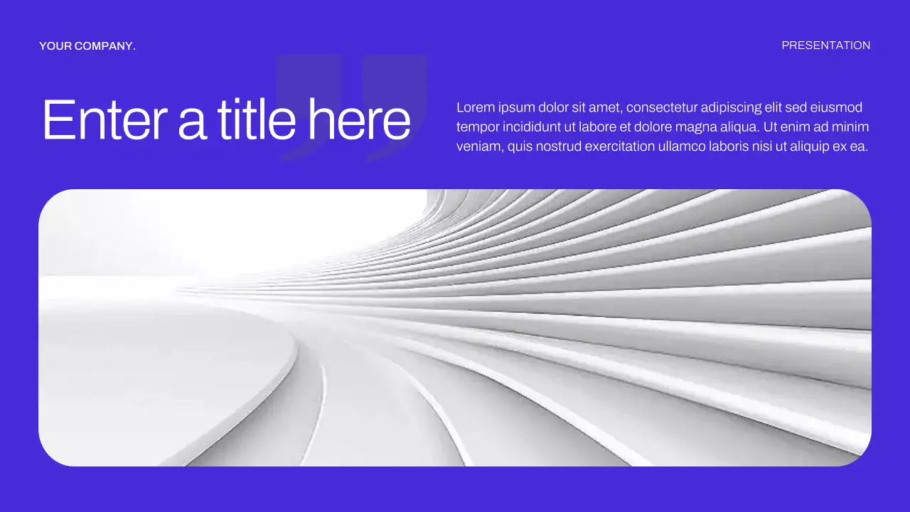 Blue Modern Finance Planner Presentation