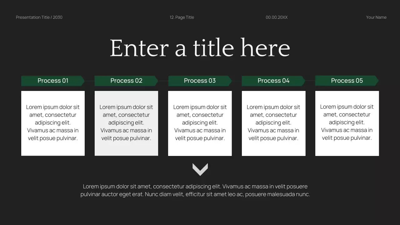 Black Modern Finance Planner Presentation