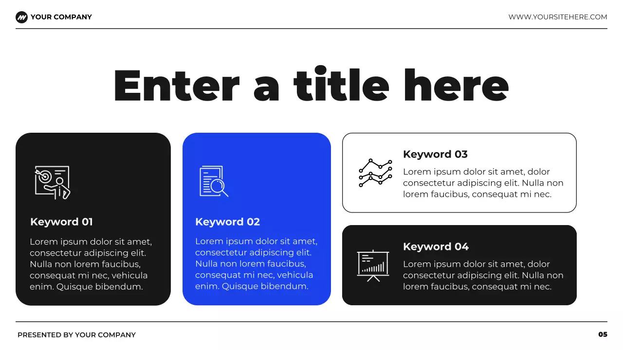 Presentasi Panduan Keuangan Modern Biru