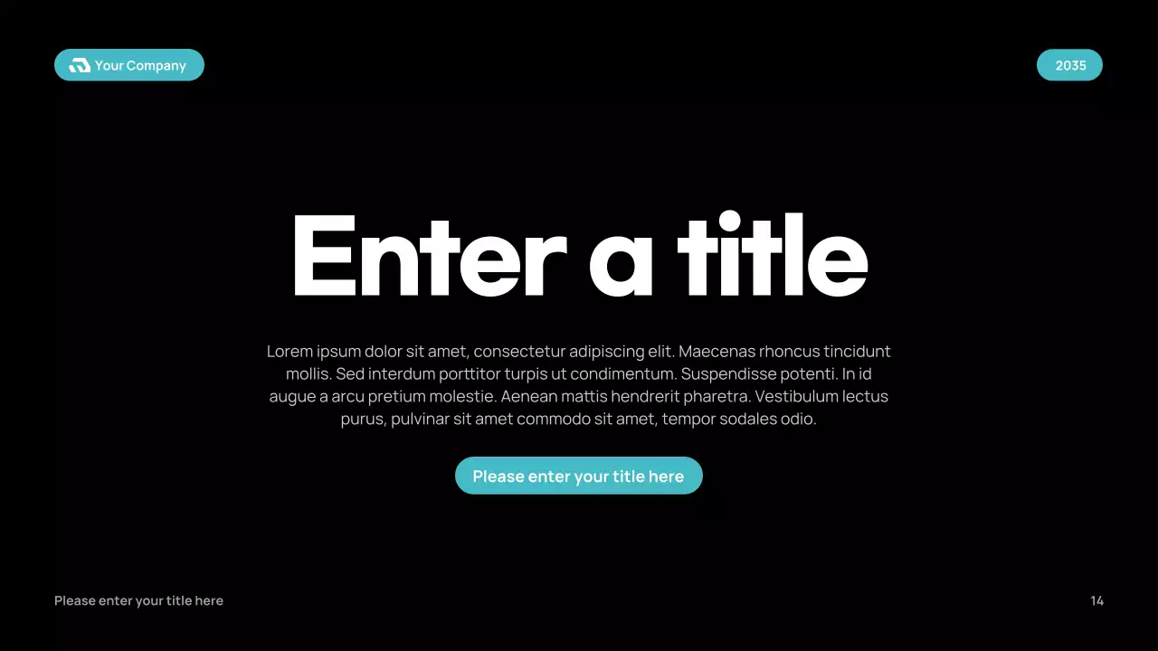 Black Modern Finance Planner Presentation