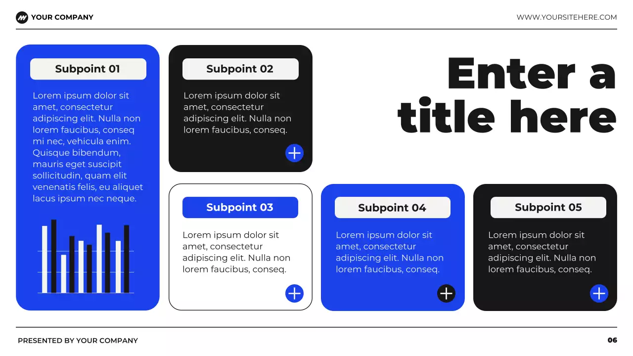 Presentasi Panduan Keuangan Modern Biru