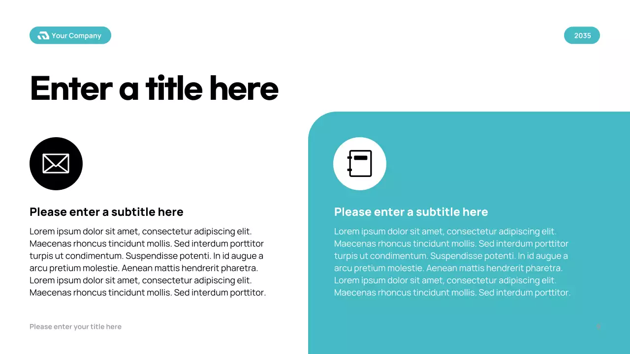 Black Modern Finance Planner Presentation