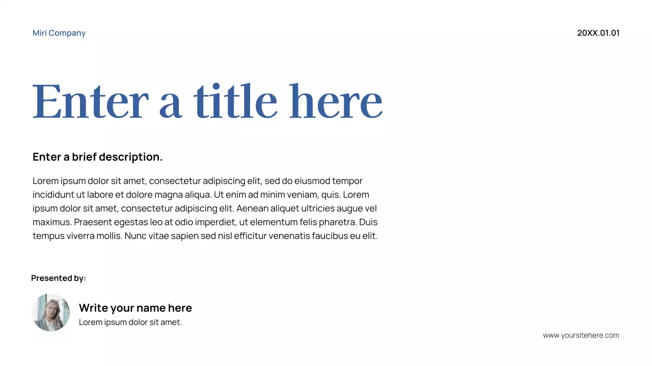 Blue Modern Budget Planner Document Presentation