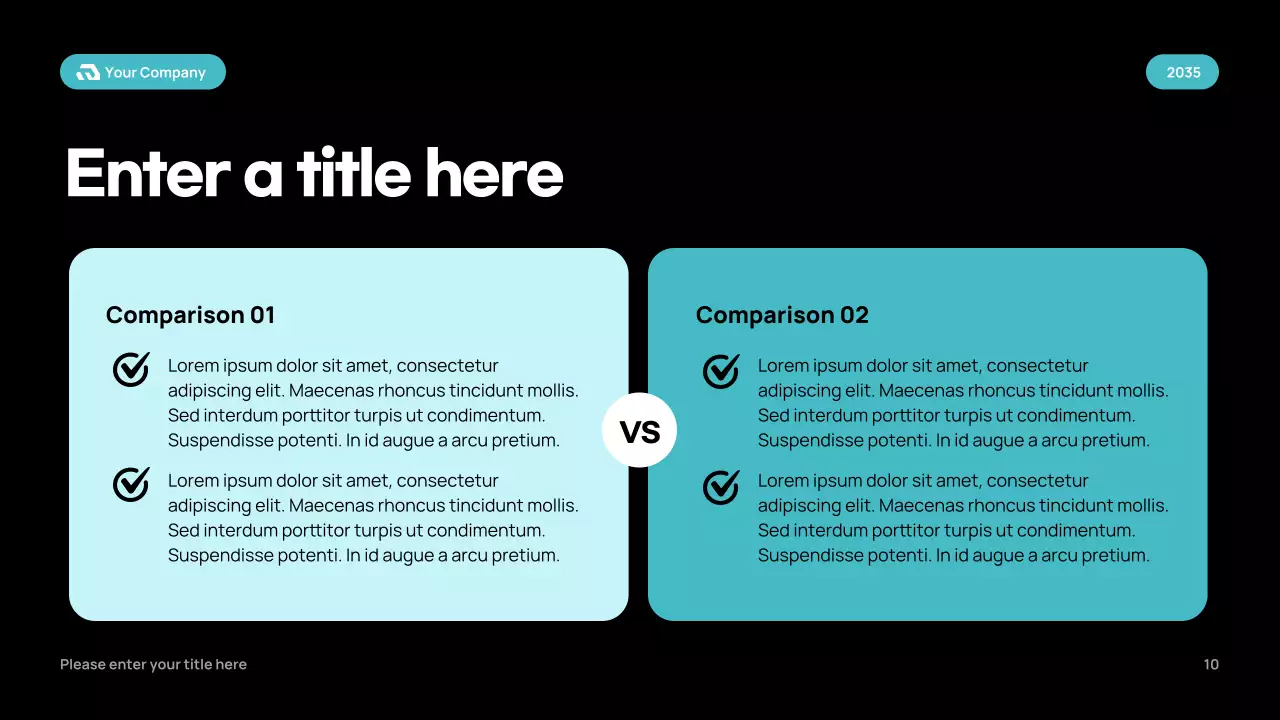Black Modern Finance Planner Presentation