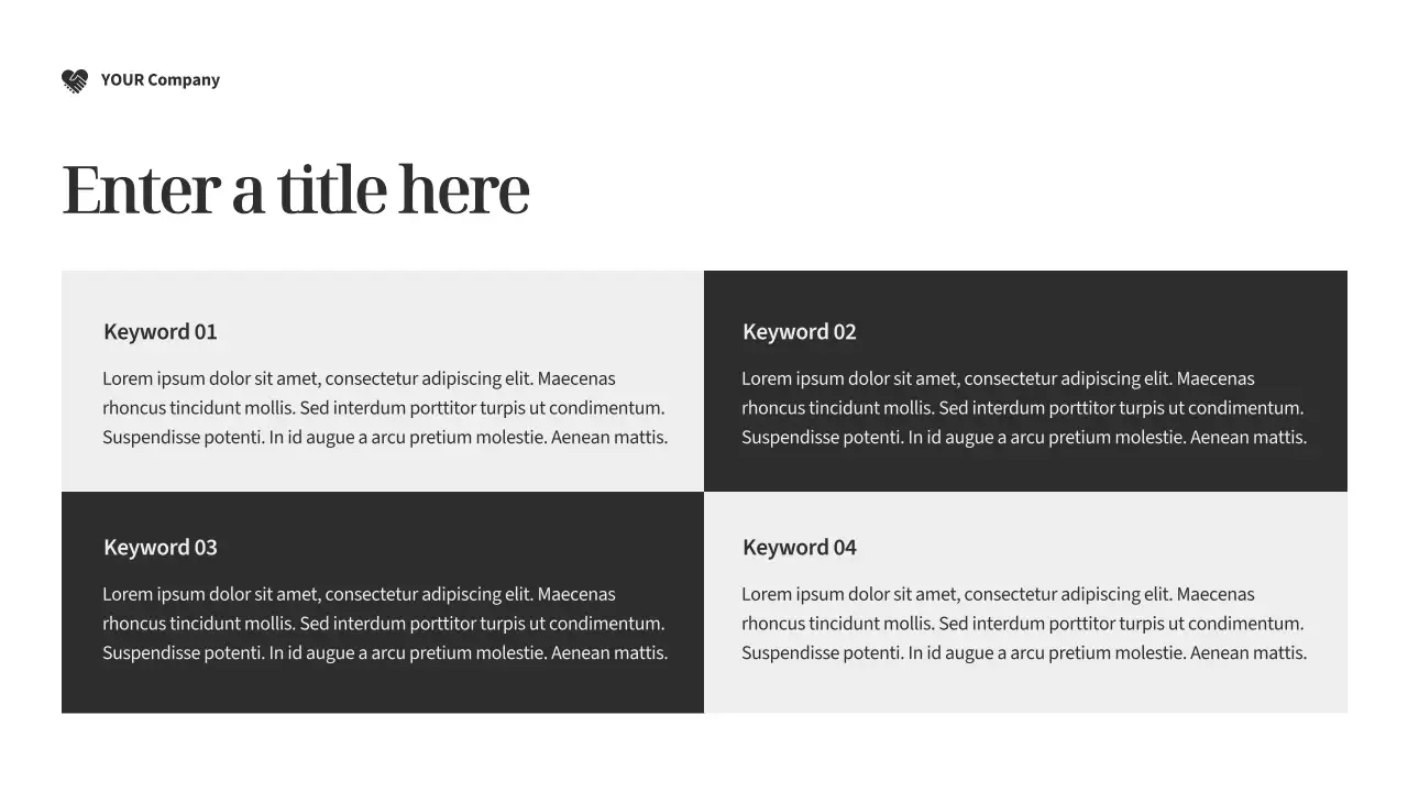 Silver Modern Fundraising Document Presentation