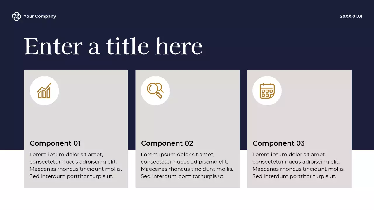 Blue Modern Budget Presentation