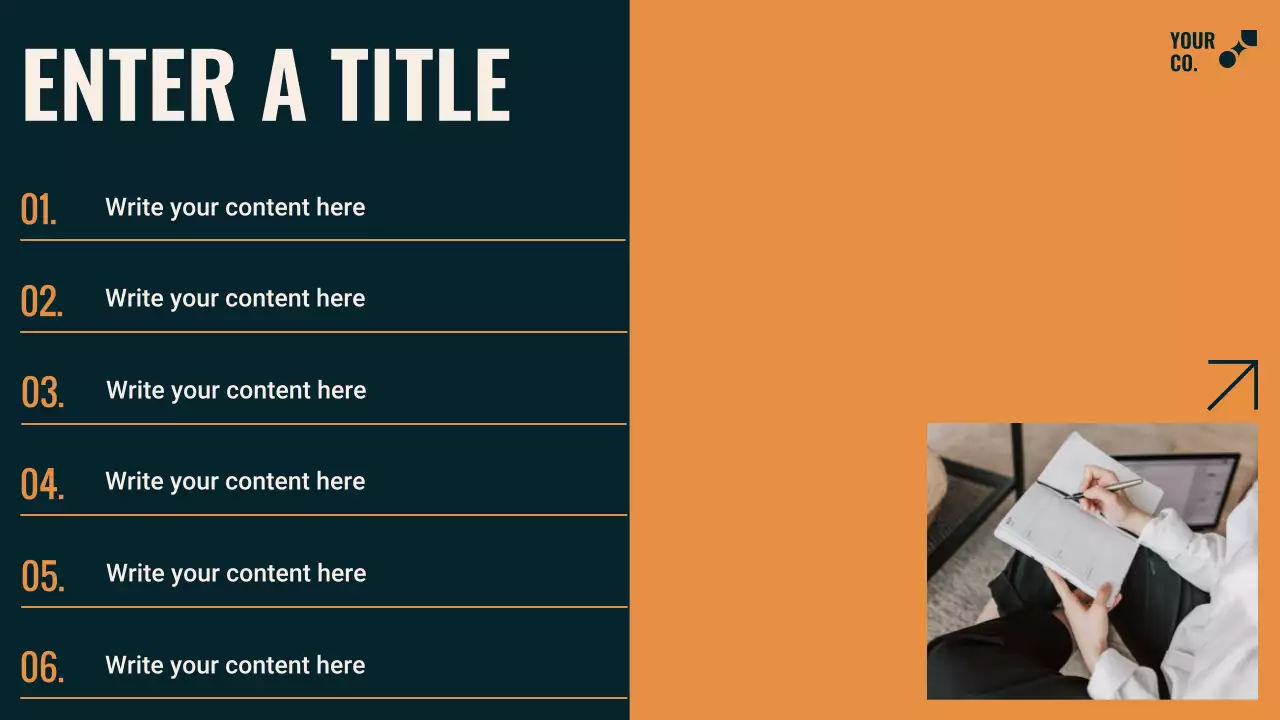 Black Modern Budget Planner Guide Presentation