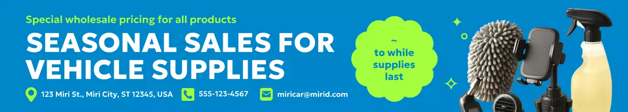 promoção de veículo moderno azul