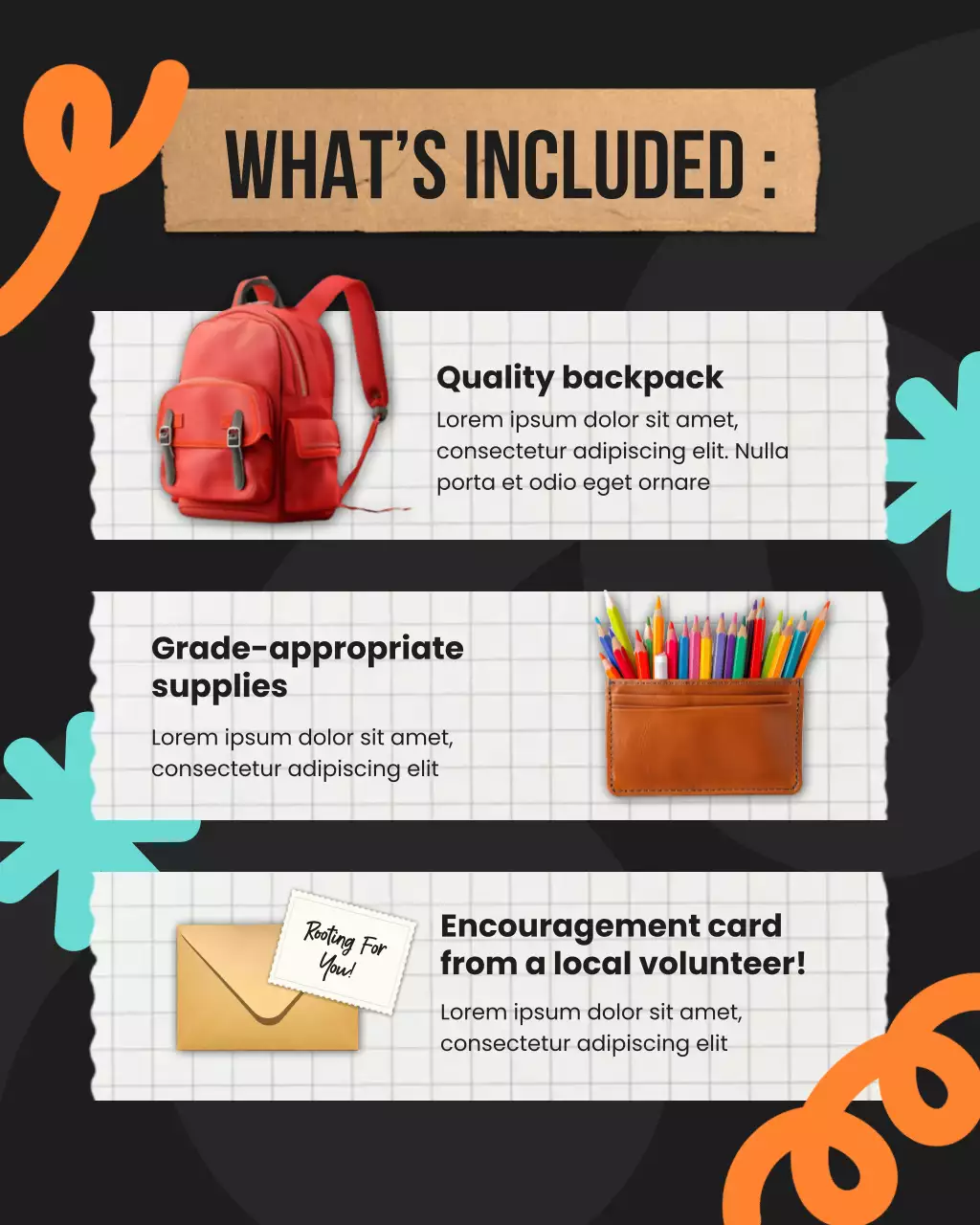 Black Modern Back to School Giveaway Promotion Instagram Post