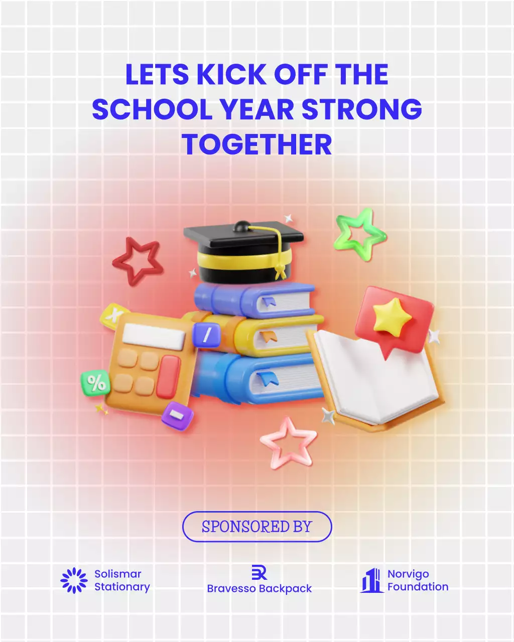 Yellow Modern Back to School Giveaway Promotion Instagram Post