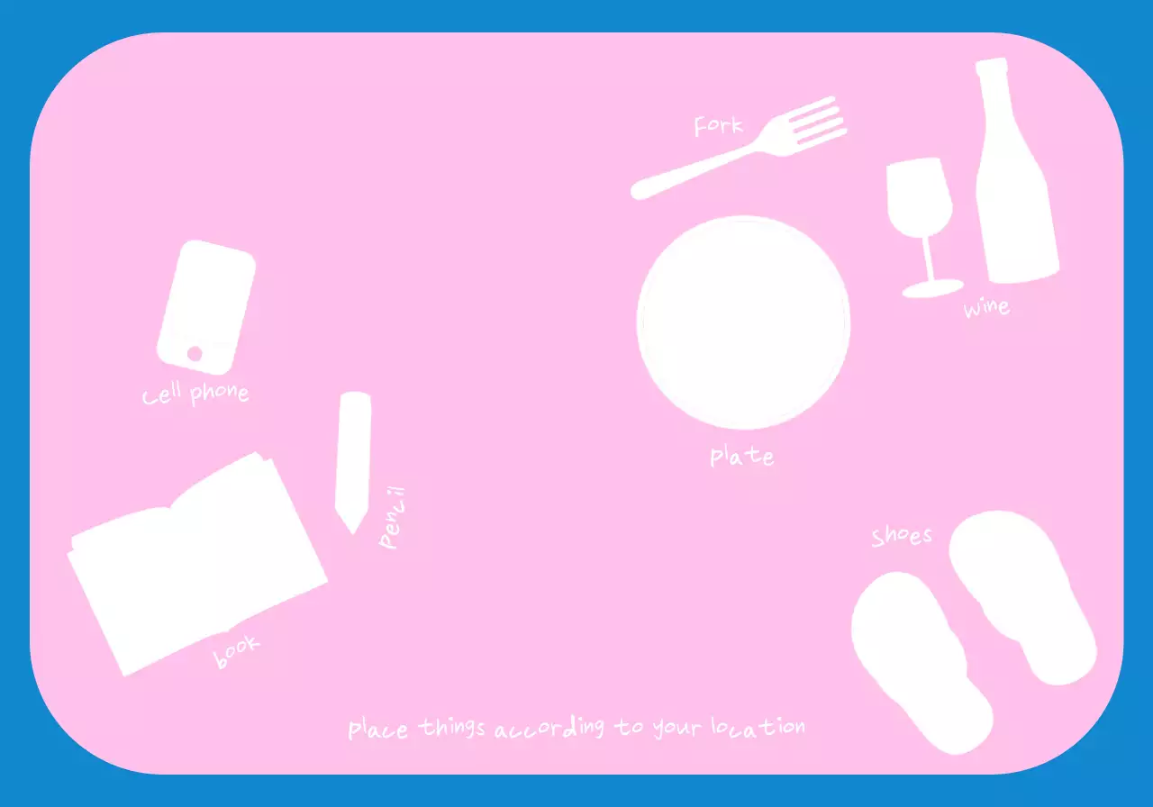 핑크 심플 라이프스타일 피크닉