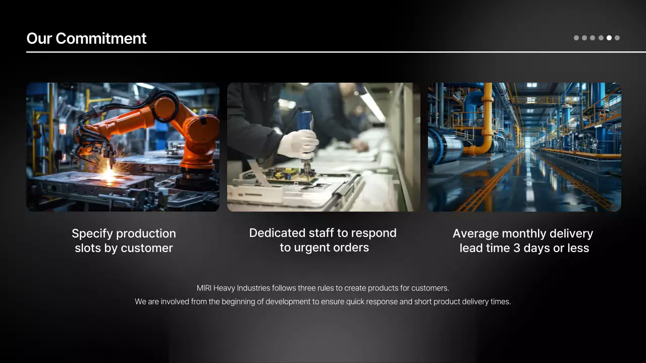 brosur otomotif modern berwarna hitam