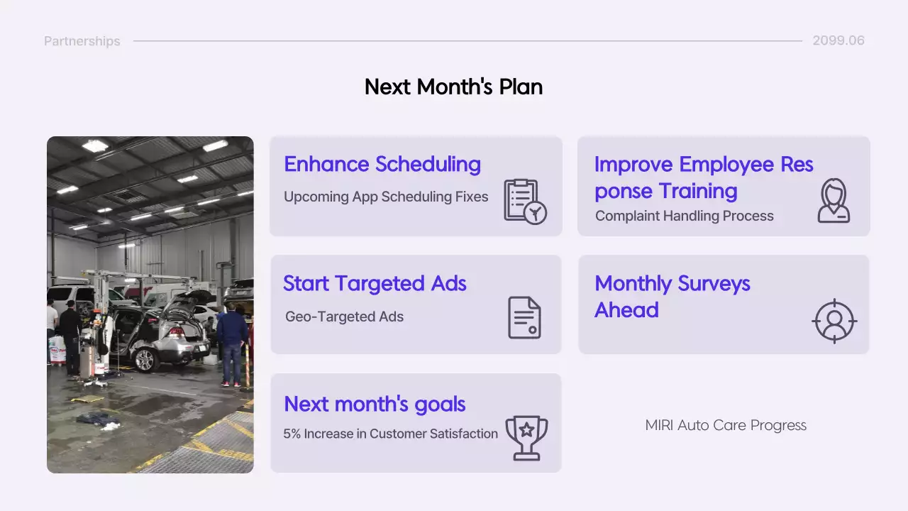 purple modern coaches report