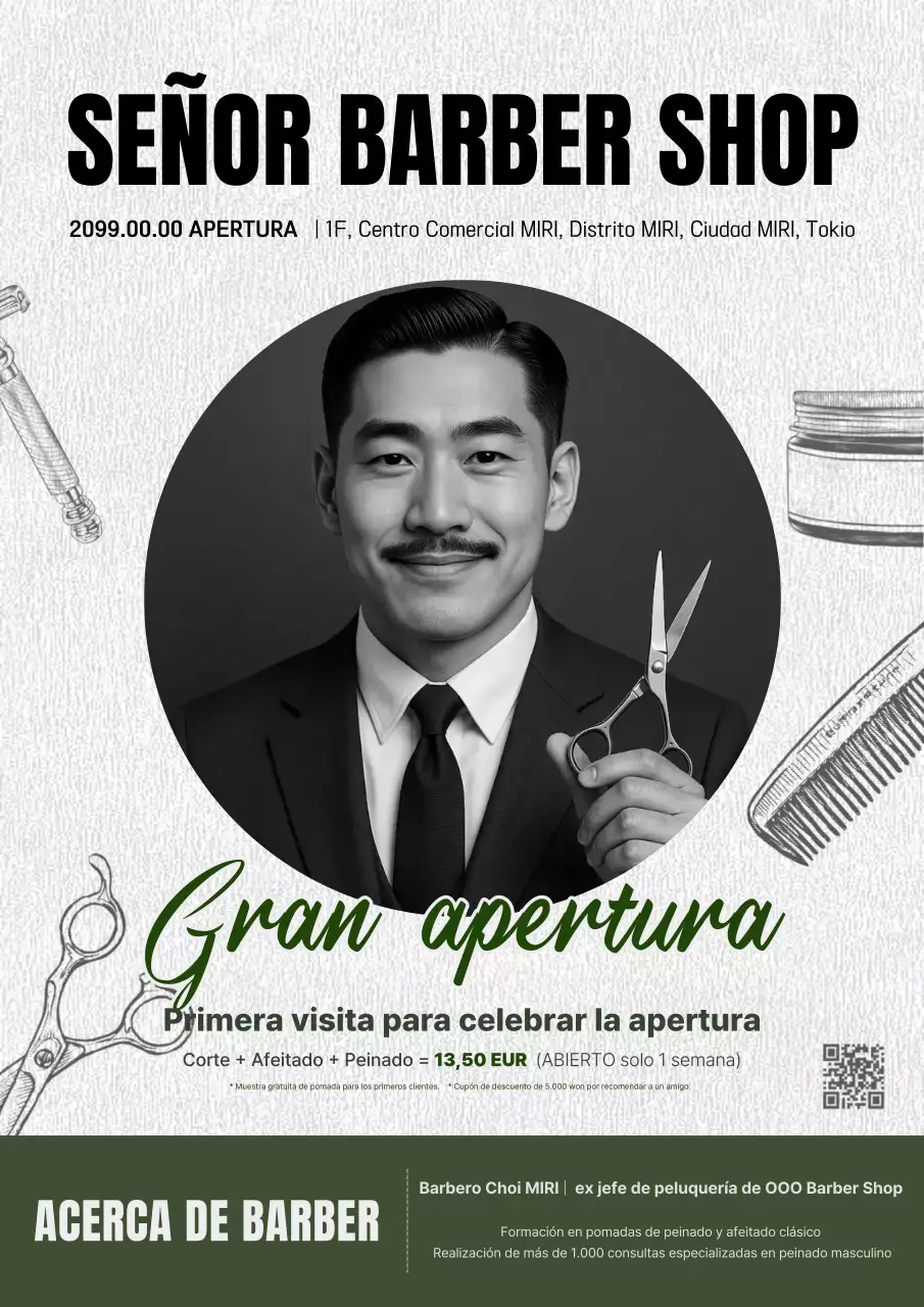 Gran evento de inauguración de Gray Vintage Barbershop