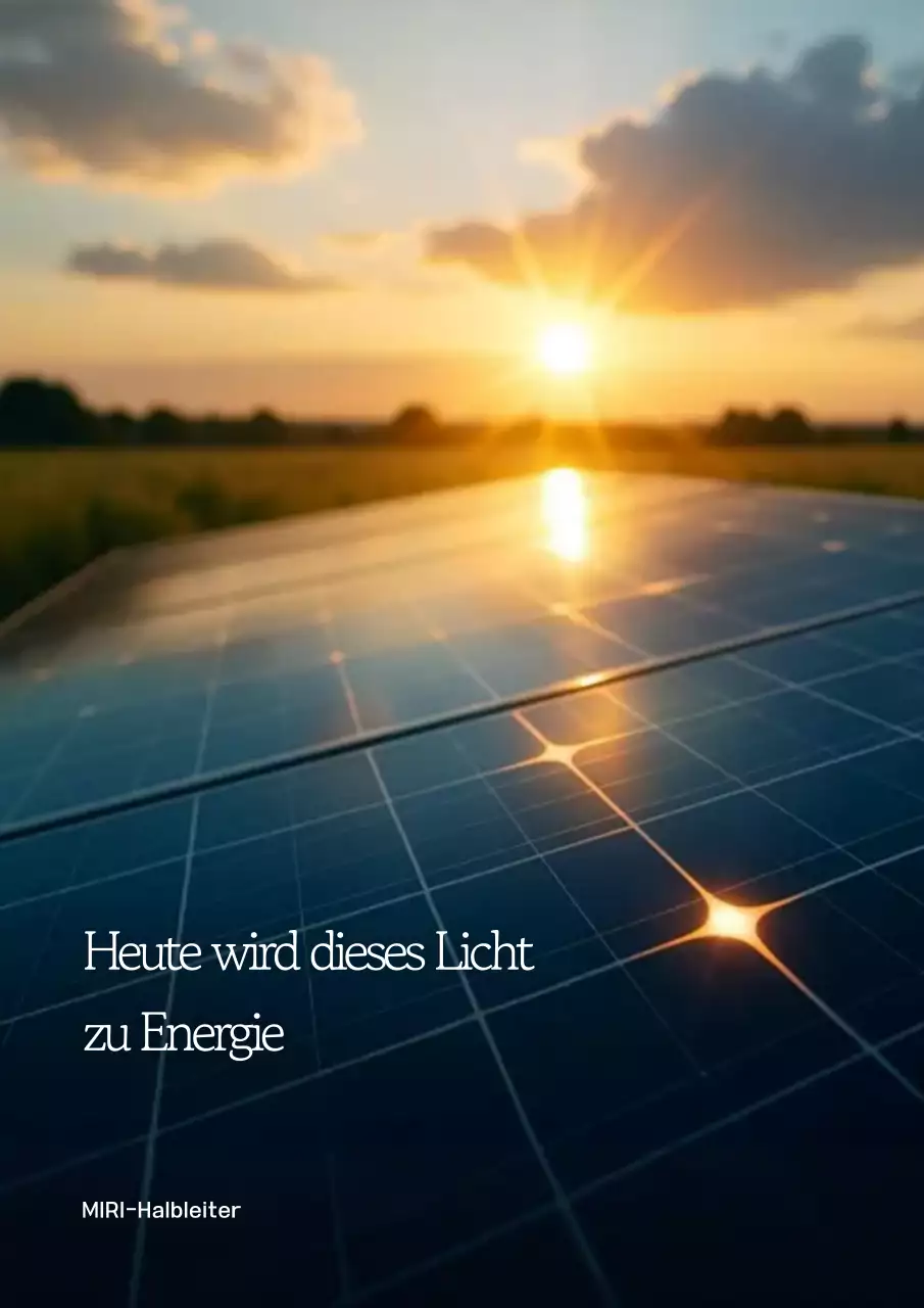 Gelbe Anzeige für natürliche Energie