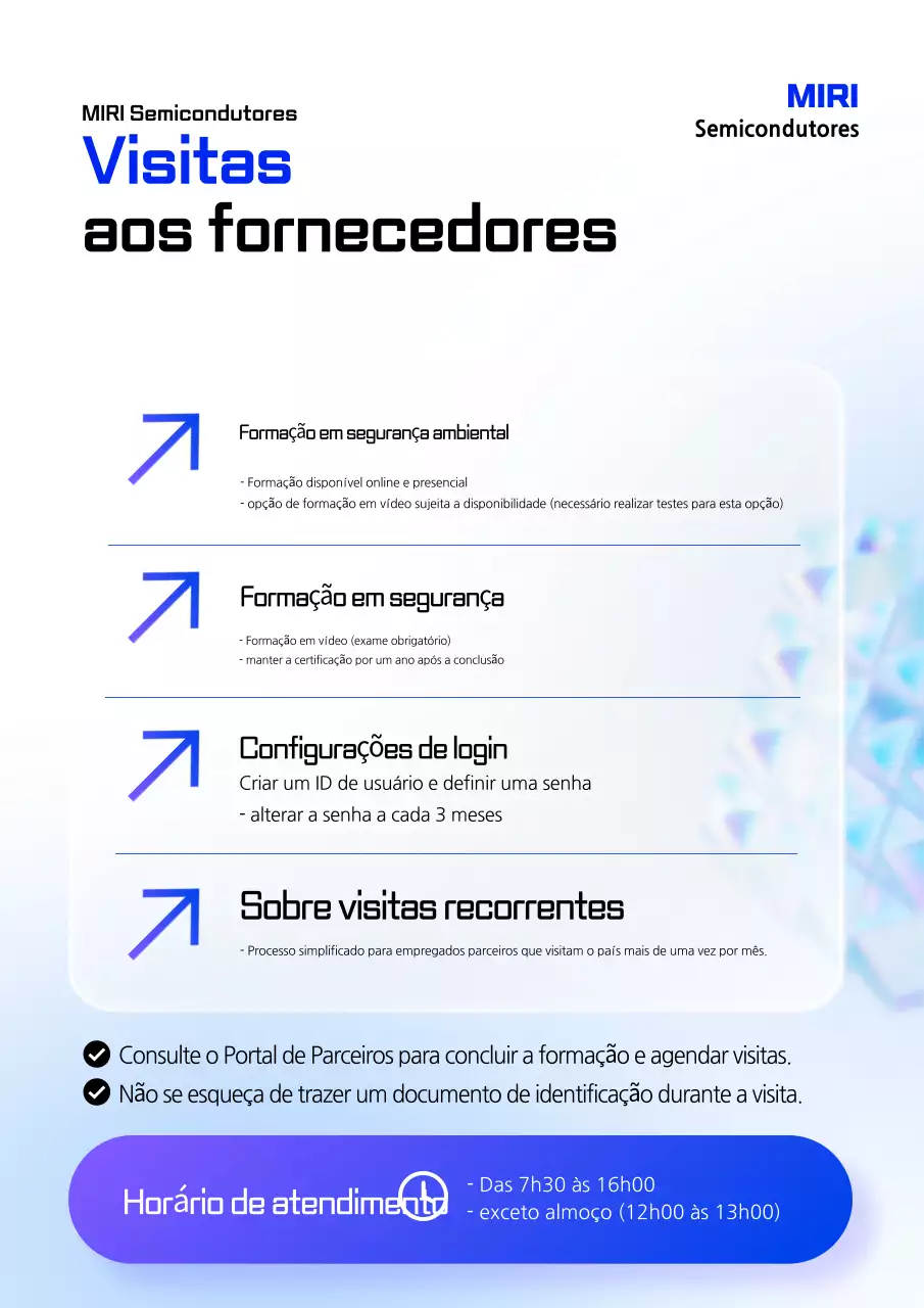 Guia para visitar o site Blue Clean Business