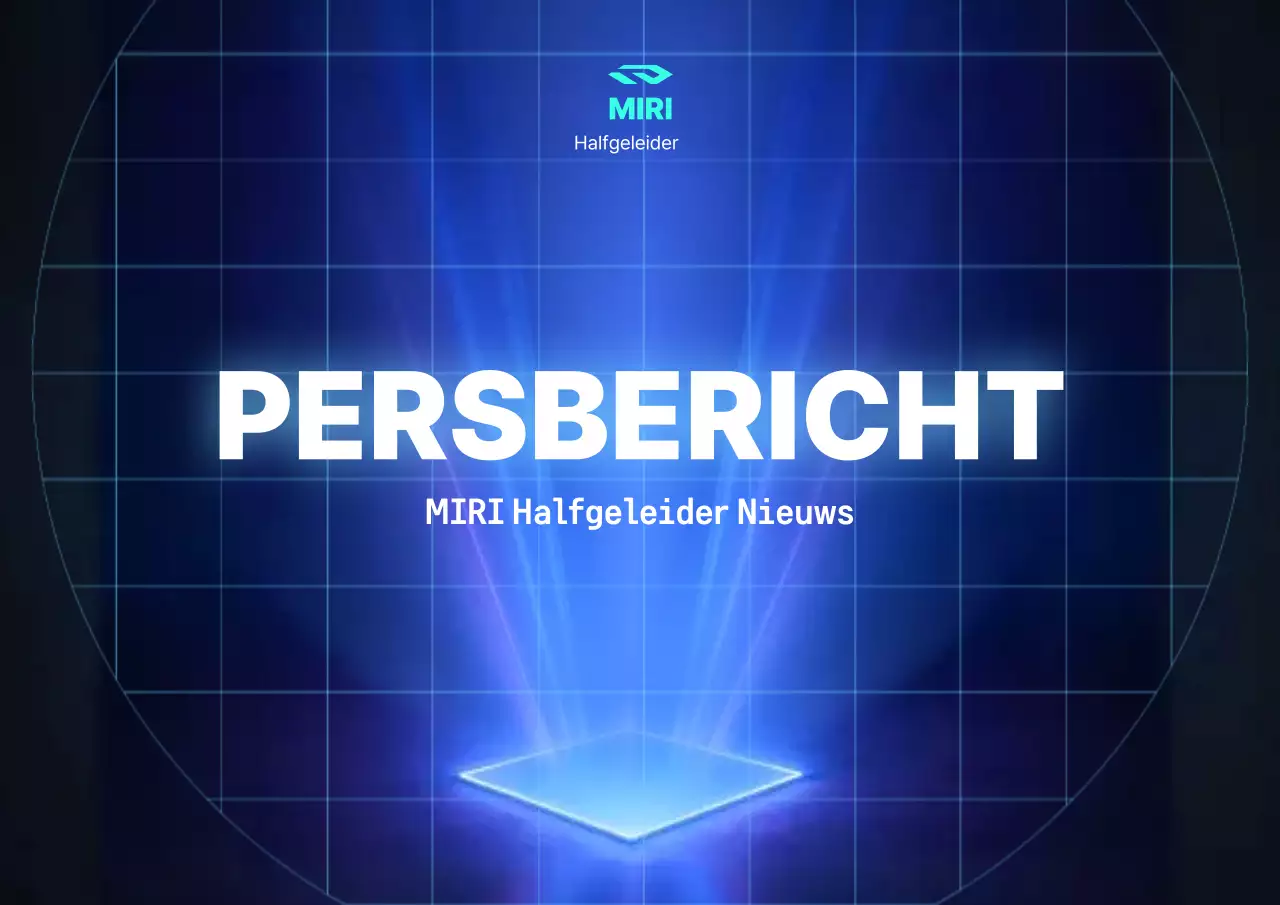 Promotie van blauwe moderne technologie