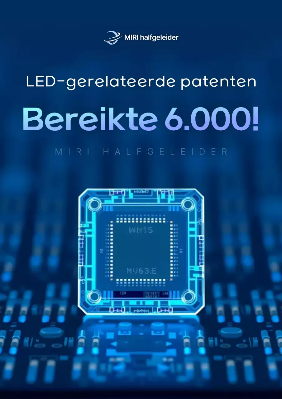 Promotie van blauwe moderne technologie