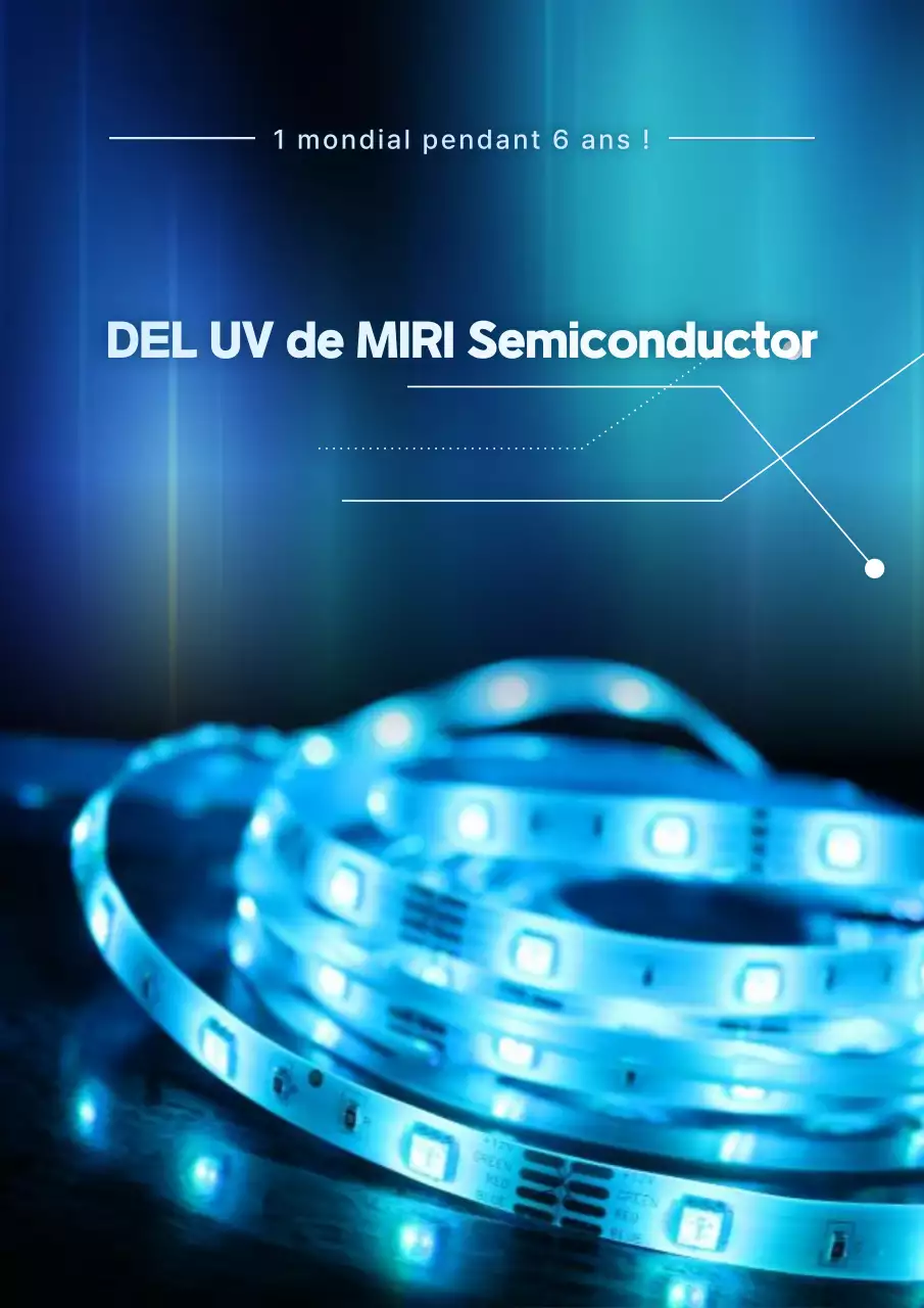 Publicité d'éclairage moderne bleu