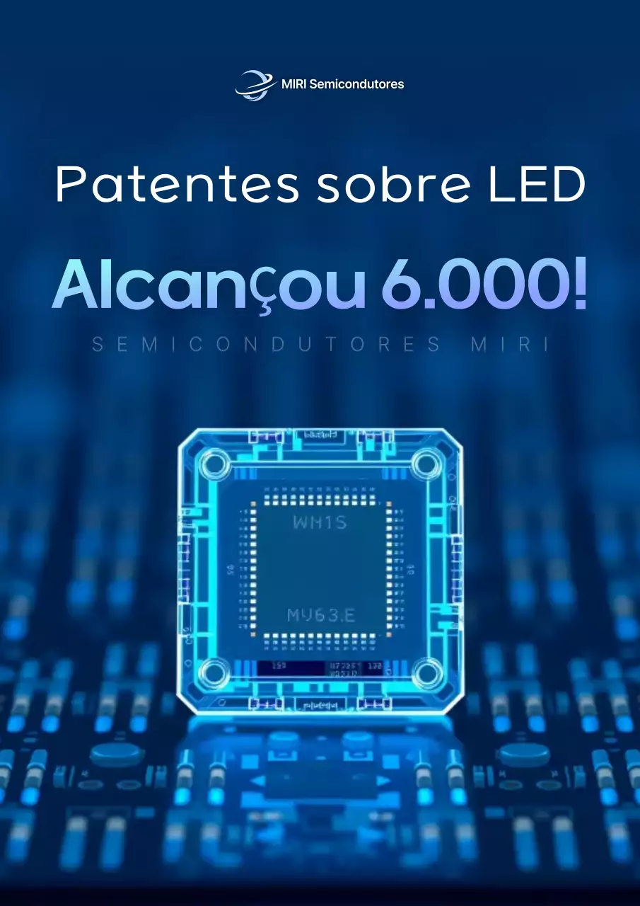 Promoção de Tecnologia Moderna Azul