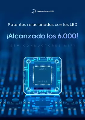 Promoción de tecnología moderna azul