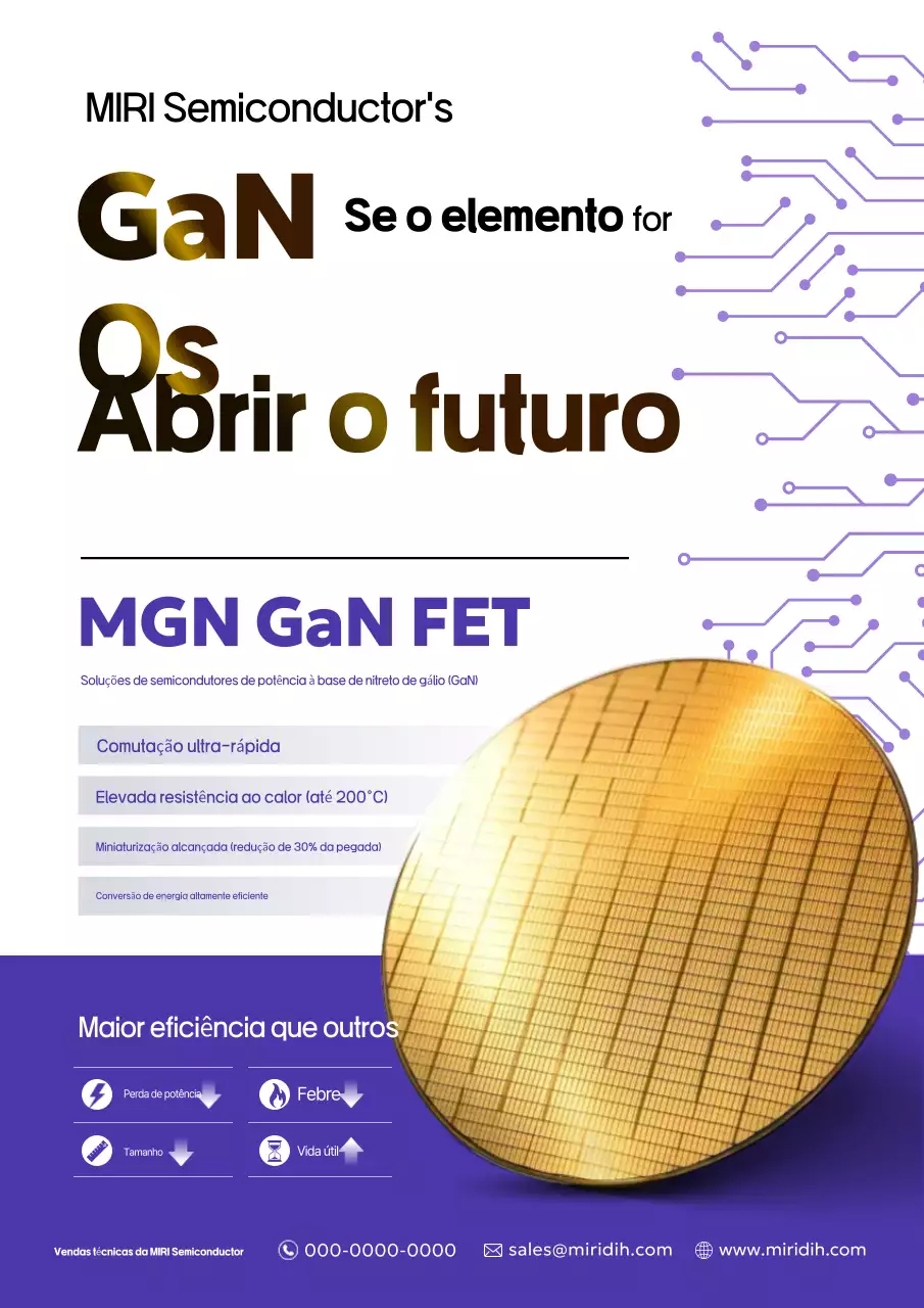 Anúncio da Bora Modern Power Semiconductor