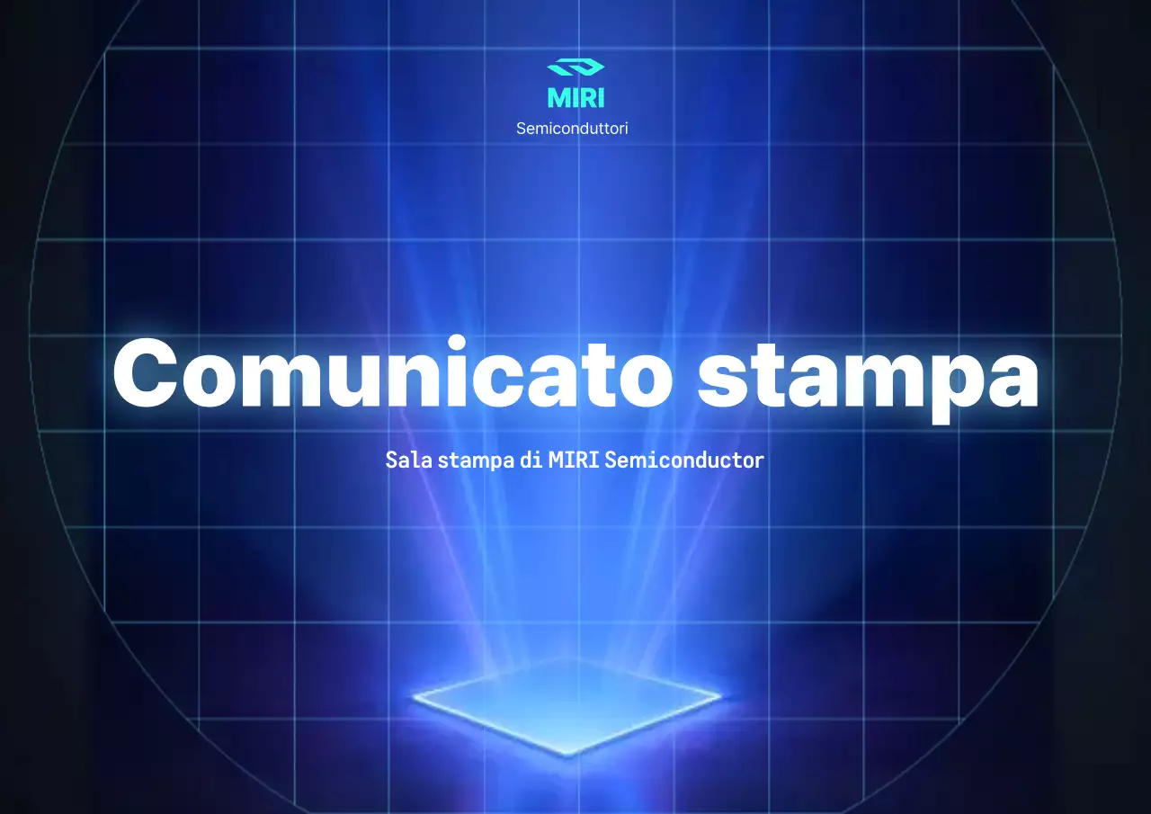 Promozione della tecnologia moderna blu