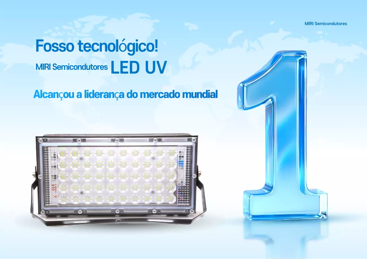 Promoção de Tecnologia Moderna Azul Celeste