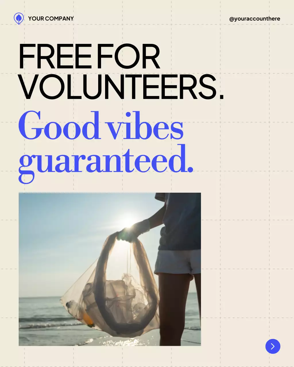 Beige Modern Beach Event Announcement Instagram Post